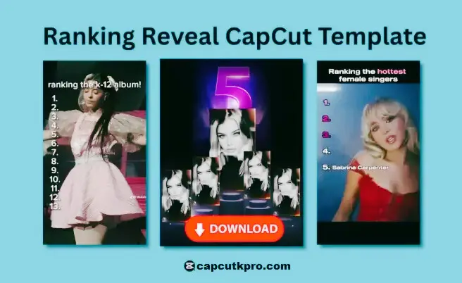 Ranking Reveal CapCut Template