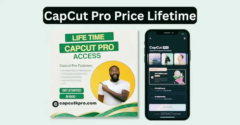 CapCut Pro Price Lifetime